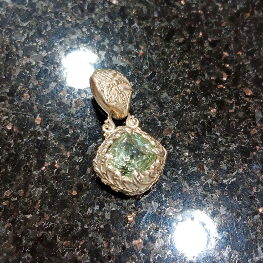 Prasiolite Pendant